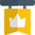 Honorary mention of kingdom Medal Of Honor with a crown icon