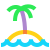 isla en el agua icon