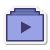 Playlist video icon