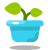 Vaso de planta icon