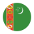 Turkménistan-circulaire icon