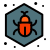 Bug icon