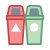 tri des déchets icon