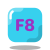 f8-Taste icon