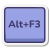 tasto alt-più-f3 icon
