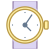 Relojes Vista de frente Filled icon