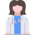 doctor woman icon