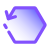 Hexagon Reload icon