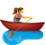 Woman Rowing Boat icon
