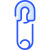 안전핀 icon