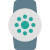 Round shape linus based operation system smartwatch apps icon