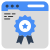 Awarded Website icon