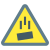落下物の危険 icon