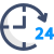 24 Hours Support icon