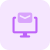 Desktop email notification icon