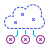 Sviluppo cloud icon