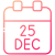 25 December icon