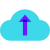 In die Cloud laden icon