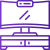 monitor desk icon
