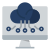 Cloud computing icon