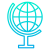 Globe terrestre icon