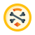 Pirate coin icon