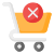 Remove From Cart icon