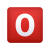 O-Knopf-Blutgruppen-Emoji icon