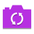 Cambia fotocamera icon