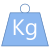 Gewicht (kg icon