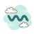 波浪线 icon