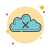 Облако с крестом icon