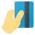 Hand Holding Card icon