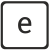 E icon