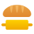 빵과 롤링 핀 icon
