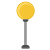 Ampoule globe icon