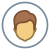丸で囲んだユーザ男性の肌タイプ4 icon