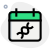 Schedule DNA processing on a specific date marked on a calendar icon