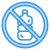 No Plastic Bottles icon