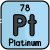 Platinum icon