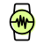 внешний круглый циферблат со встроенными датчиками сердечного ритма-умные часы-свежие-tal-revivo icon