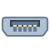 Micro-USB B icon