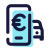 Taxi Mobile Payment Euro icon