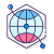 外部セマンティックウェブスマートテクノロジーフラティコンラインカラーフラットアイコン2 icon