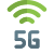 Next generation high speed fifth generation network icon