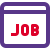 Job seeking website isolated on a white background icon