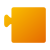 Blocco arancione icon