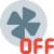 Fan Switched Off icon