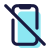 No dispositivi mobili icon