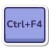 Ctrl + F4 icon